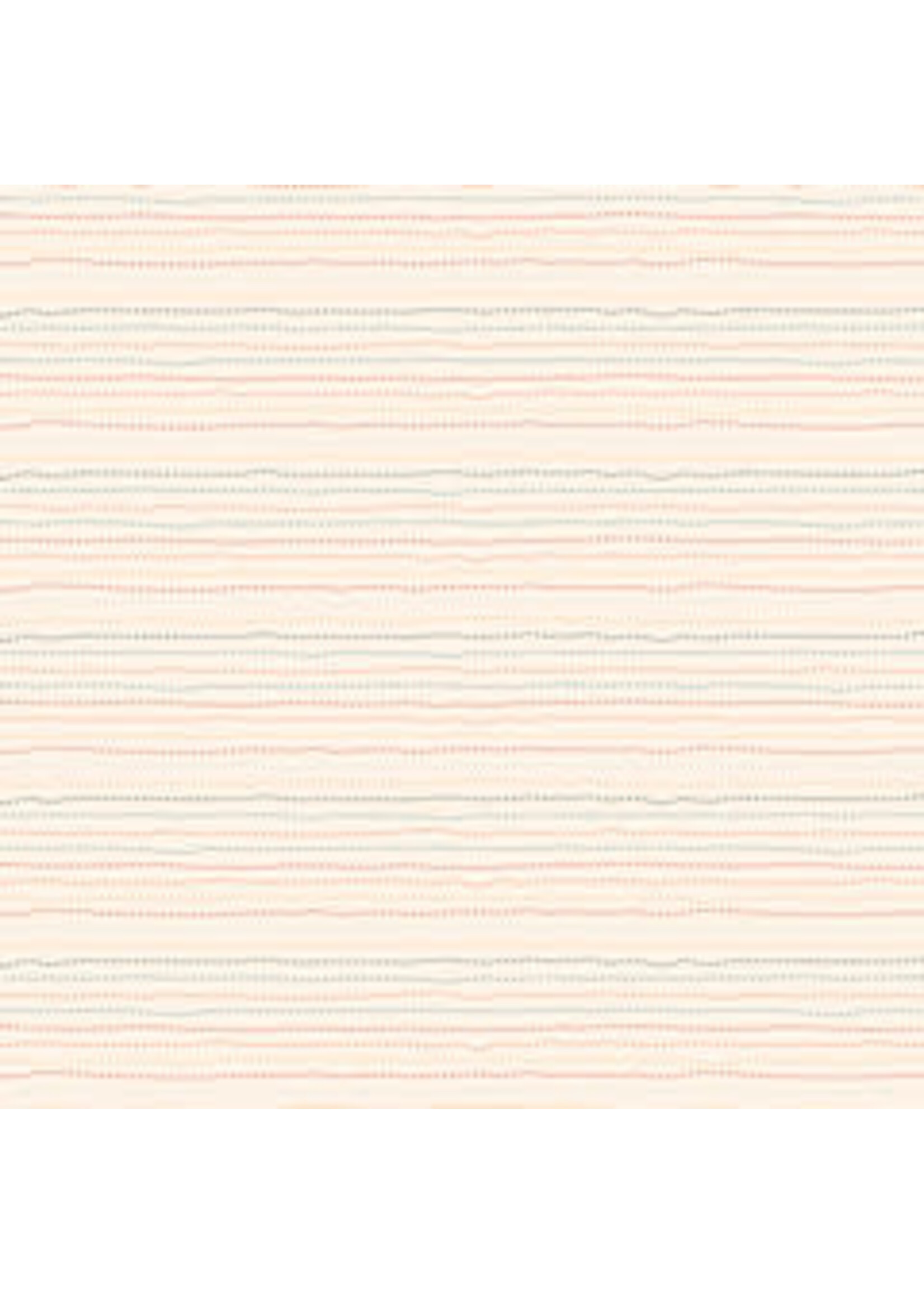 Poppie Cotton Mushroom Blooms - Snail Trail - Natural - Coupon - 100 cm x 110 cm