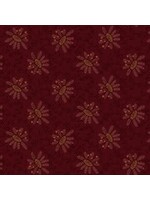 Henry Glass Fabrics Scrap Happy - Red - Coupon - 100 cm x 110 cm