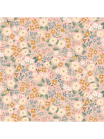 Poppie Cotton Poppie Cotton - Moonbeam Dreams - Moon Garden - Blush - Coupon - 75 cm x 110 cm