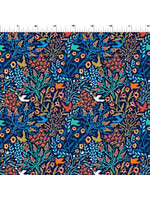 Hoffman Fabrics Whimsy - 9 - Blue - 9WMS1 - Coupon - 75 cm x 110 cm