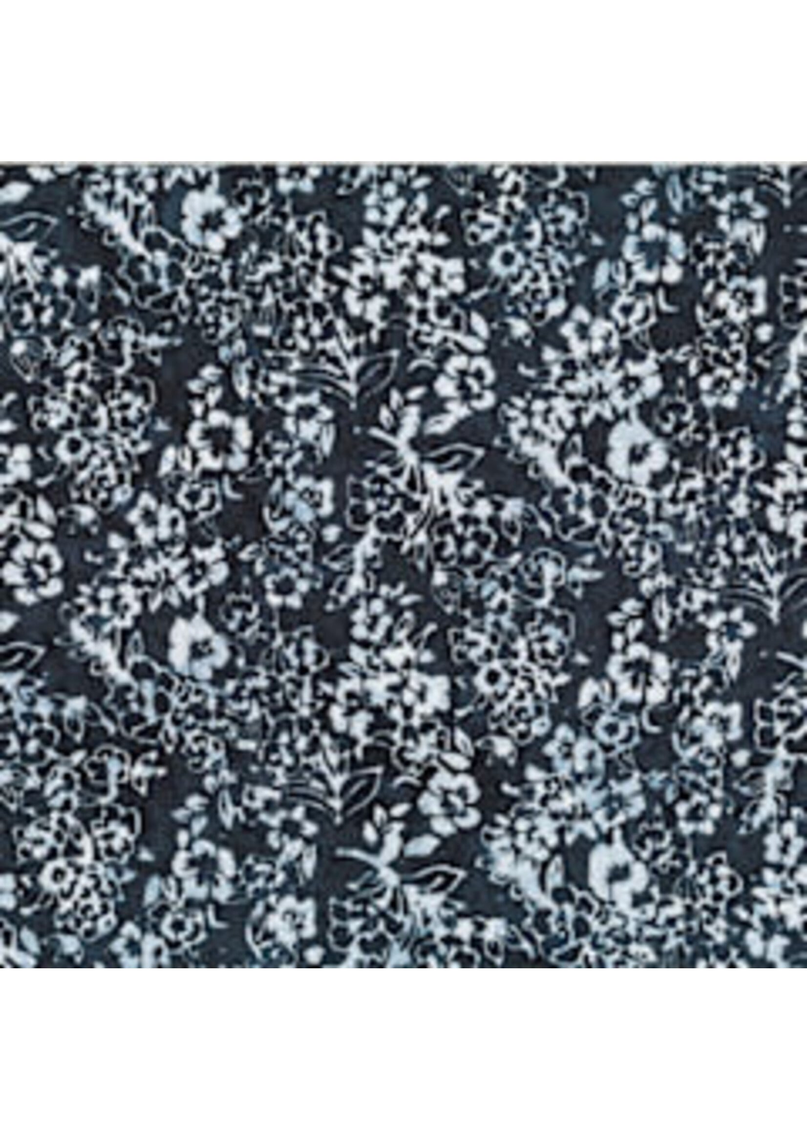 Hoffman Fabrics Bali Hand-Dyed - Liquorice - 3370-901 - Coupon - 100 cm x 110 cm