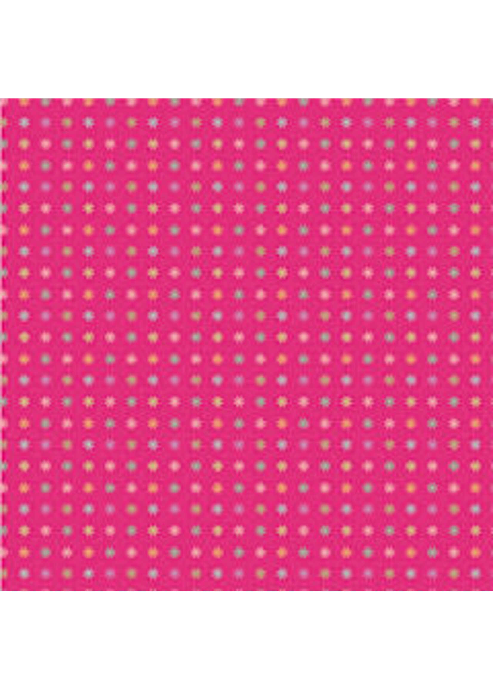 Poppie Cotton Calico Cowgirls - I Got Spurs - Dark Pink - Coupon - 80 cm x 110 cm