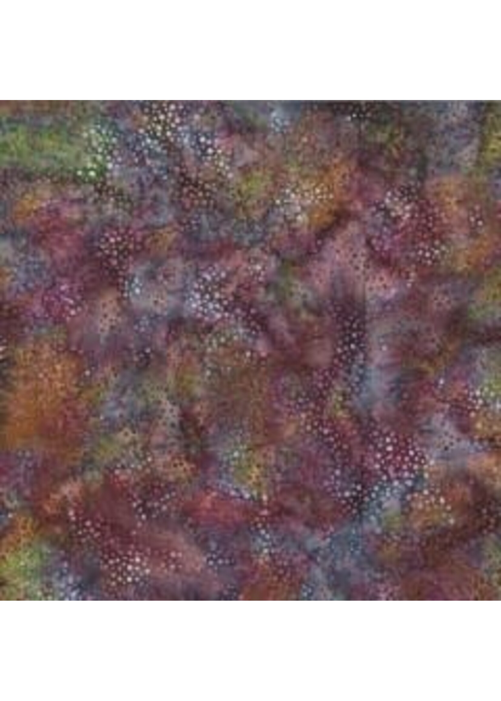 Hoffman Fabrics Bali Dots - Riviera - 885-559 - Coupon - 75 cm x 110 cm