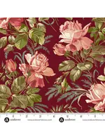 Laundry Basket Quilts Edyta Sitar - Joy - Centerpiece - Holly Berries - 1038R - Coupon - 100 cm x 110 cm