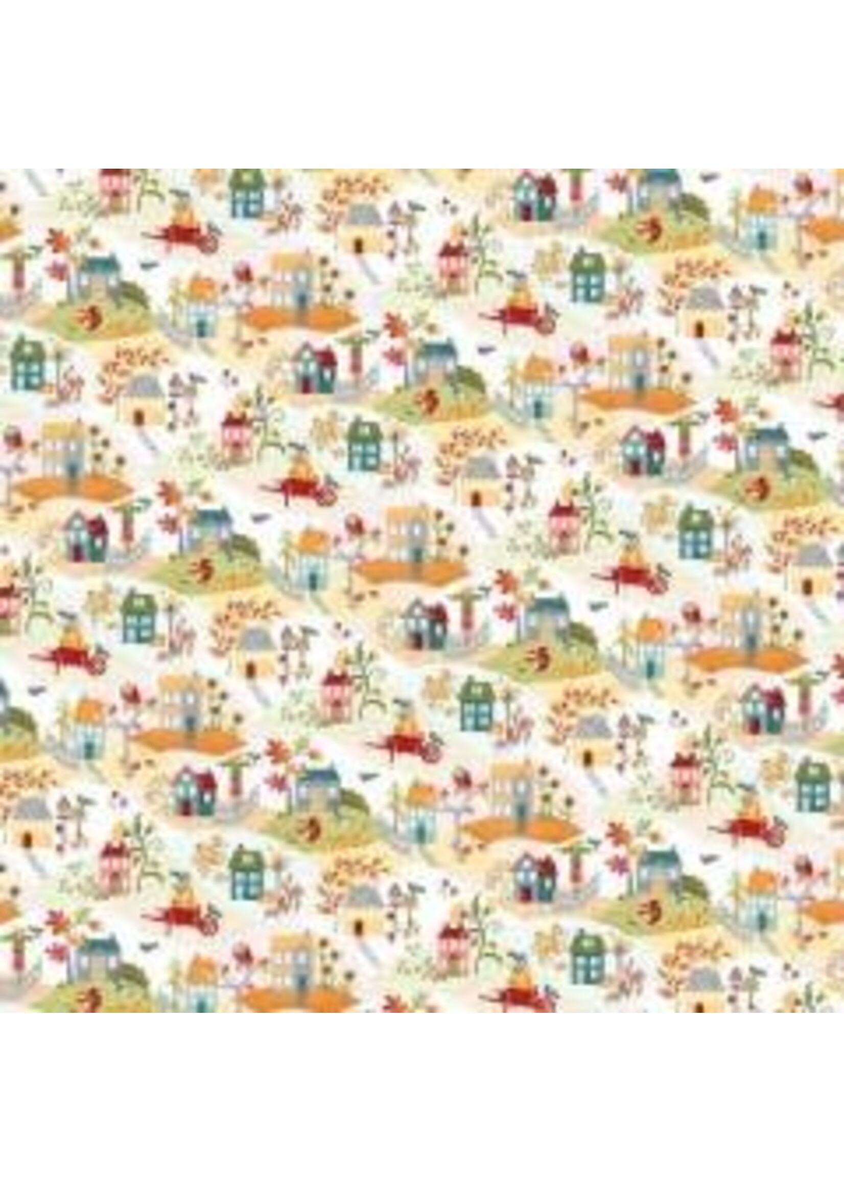 Benartex Studio Wander Lane - Autumn Wander Lane - Multi - Coupon - 70 cm x 110 cm