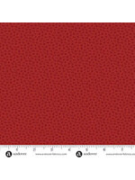 Andover Fabrics Renee Nanneman - Itsy Bits - Petals - Brick - 1450R - Coupon - 100 cm x 110 cm