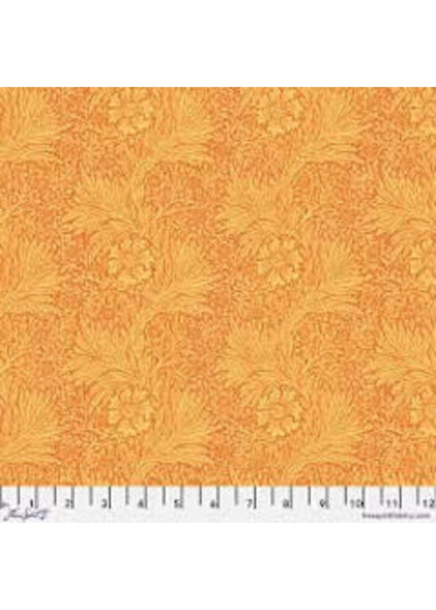 Morris & Co Emery Walker - Buttermere - Bellflowers - Marigold - Coupon - 100 cm x 110 cm