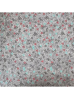 Stof Fabrics Hannah Basic - Triangles - Grey - Coupon - 100 cm x 110 cm