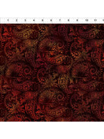 In The Beginning Seasons - Paisley - Spice - Coupon - 80 cm x 110 cm