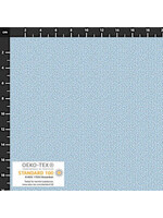 Stof Fabrics Petits Points - Pastel Blue - 351 - Coupon - 85 cm x 110 cm