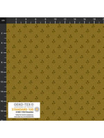 Stof Fabrics Tiny Delight - Light Olive - Coupon - 100 cm x 110 cm