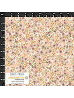 Stof Fabrics Purple Dawn - Multi - Coupon - 100 cm x 110 cm