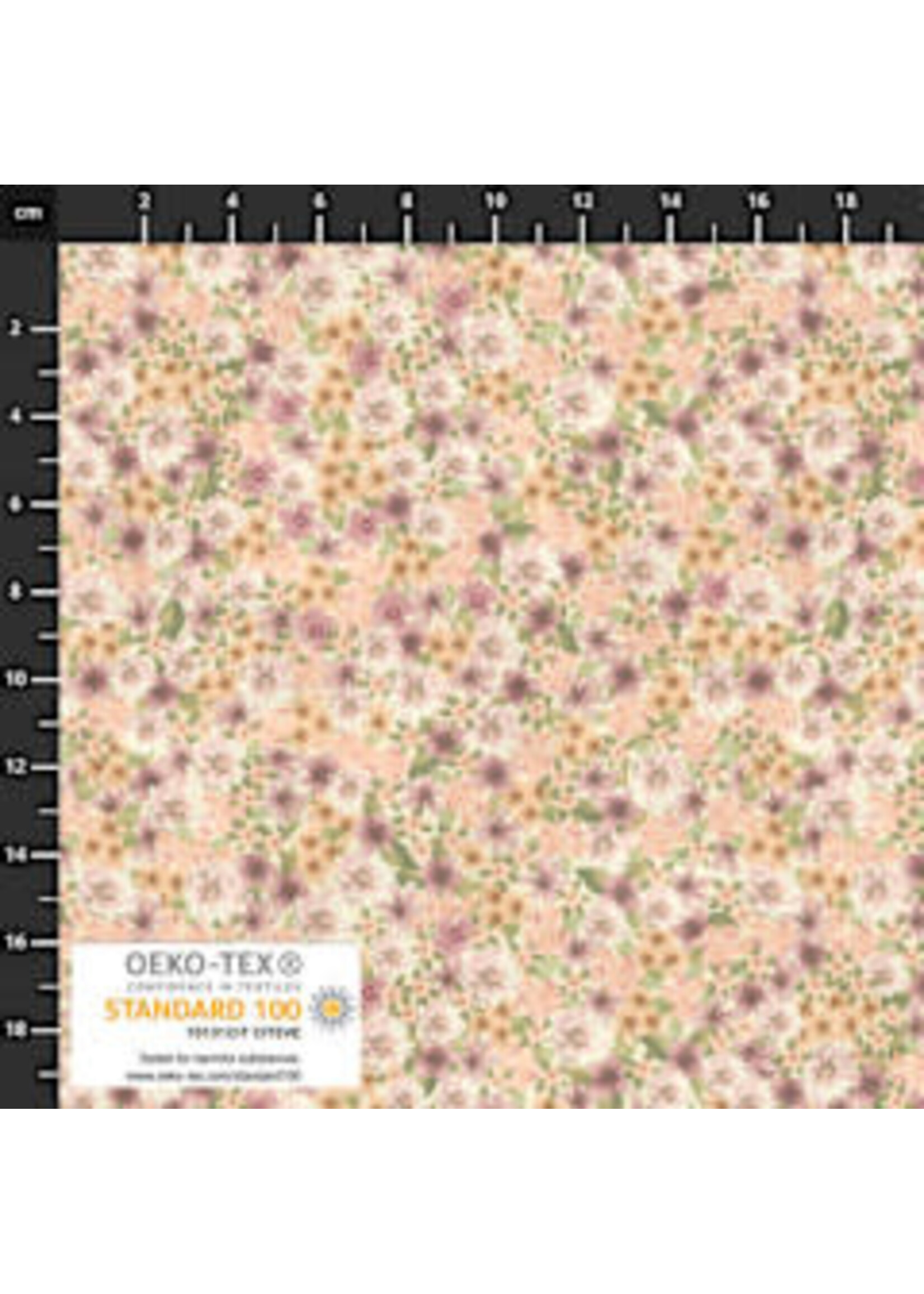 Stof Fabrics Purple Dawn - Multi - Coupon - 100 cm x 110 cm