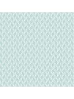 Benartex Studio Wander Lane - Vines - Aqua - Coupon - 100 cm x 110 cm