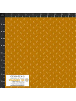 Stof Fabrics Tiny Delight - Mustard - 4514-235 - Coupon - 100 cm x 110 cm