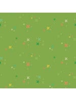 Riley Blake Designs Gingham Cottage Plus - Green -13017 - Coupon - 100 cm x 110 cm