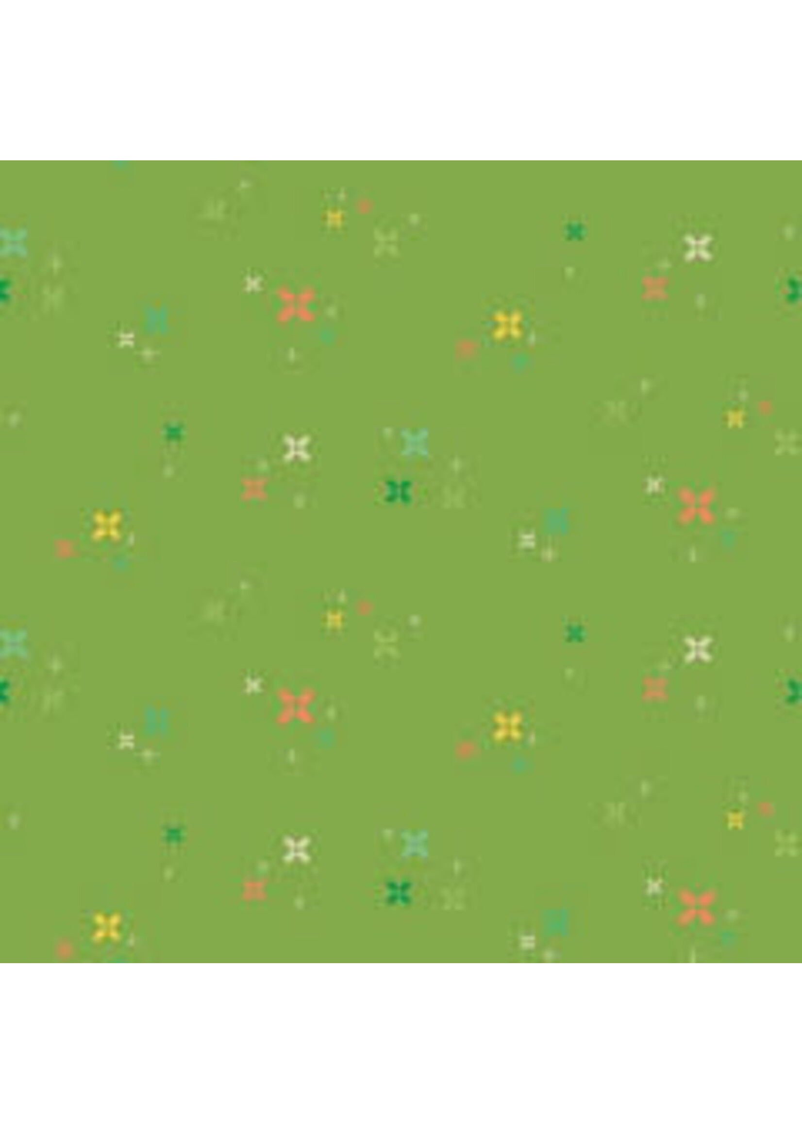 Riley Blake Designs Gingham Cottage Plus - Green -13017 - Coupon - 100 cm x 110 cm