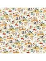 Benartex Studio Wander Lane - Autumn Wander Lane - Multi - Coupon - 100 cm x 110 cm