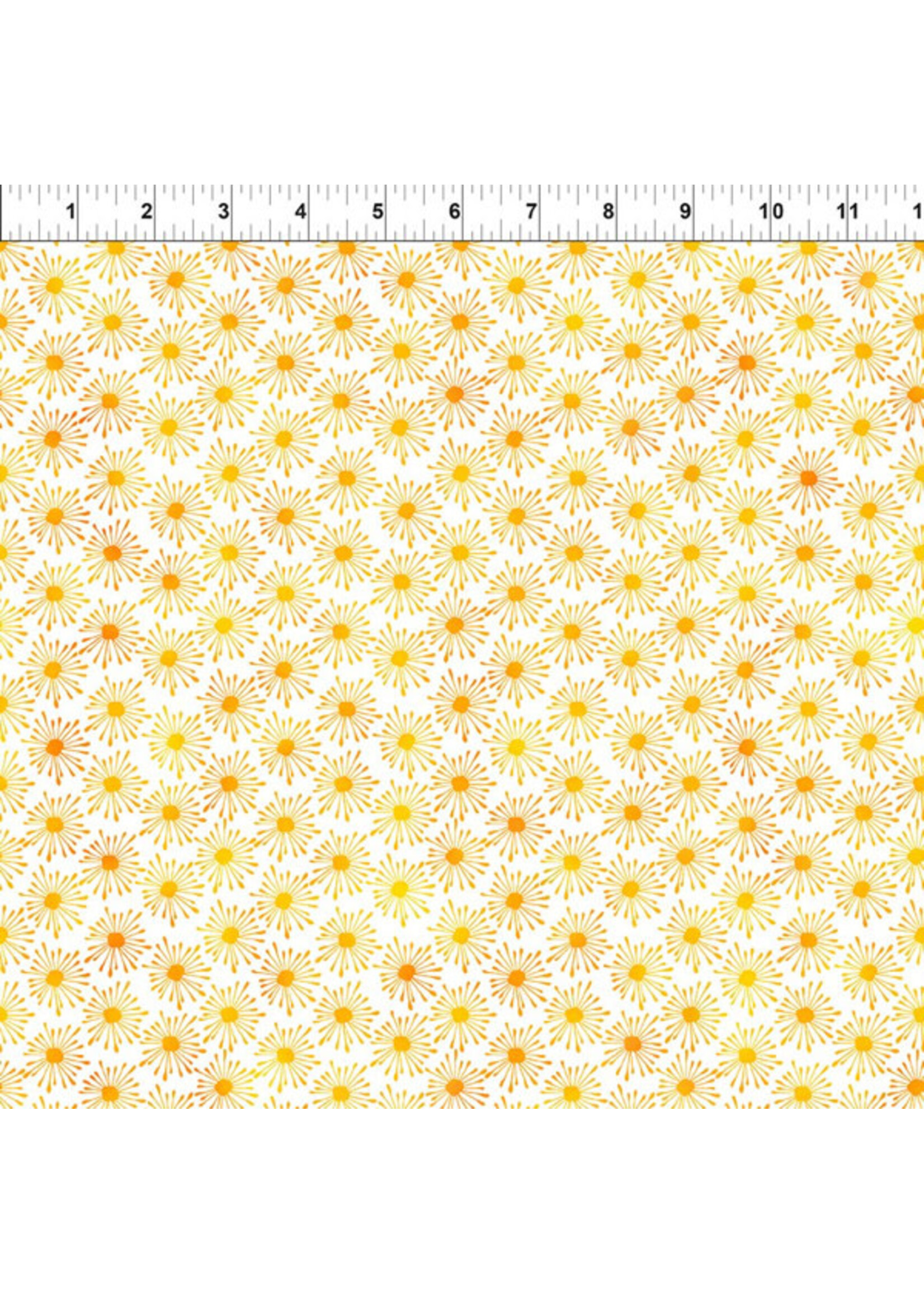 In The Beginning Unusual Garden II - Burst - Yellow/White