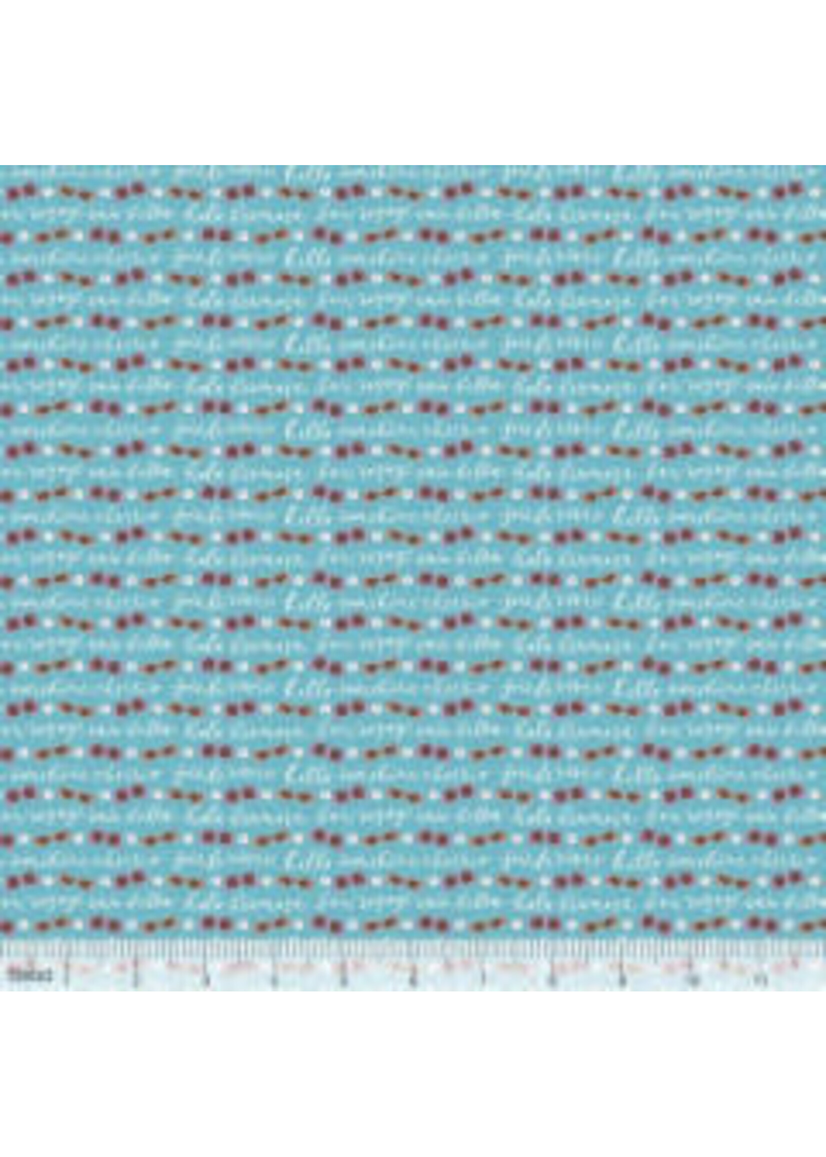 Blend Fabrics Going In Style - Hello Sunshine - Blue - Coupon - 100 cm x 110 cm