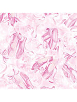 Benartex Studio Ballet - Slippers - Light - Pink - Coupon - 50 cm x 110 cm