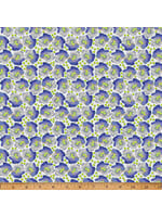 Hoffman Fabrics Whimsical Flower Garden - Purple - W5538-14 - Coupon - 100 cm x 110 cm