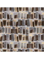 Blank Quilting Tessellations Twice - Rectangle - Gray - Coupon - 90 cm x 110 cm