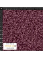 Stof Fabrics Tiny Delight - Dark Berry - Coupon - 100 cm x 110 cm