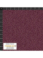 Stof Fabrics Tiny Delight - Dark Berry - Coupon - 70 cm x 110 cm