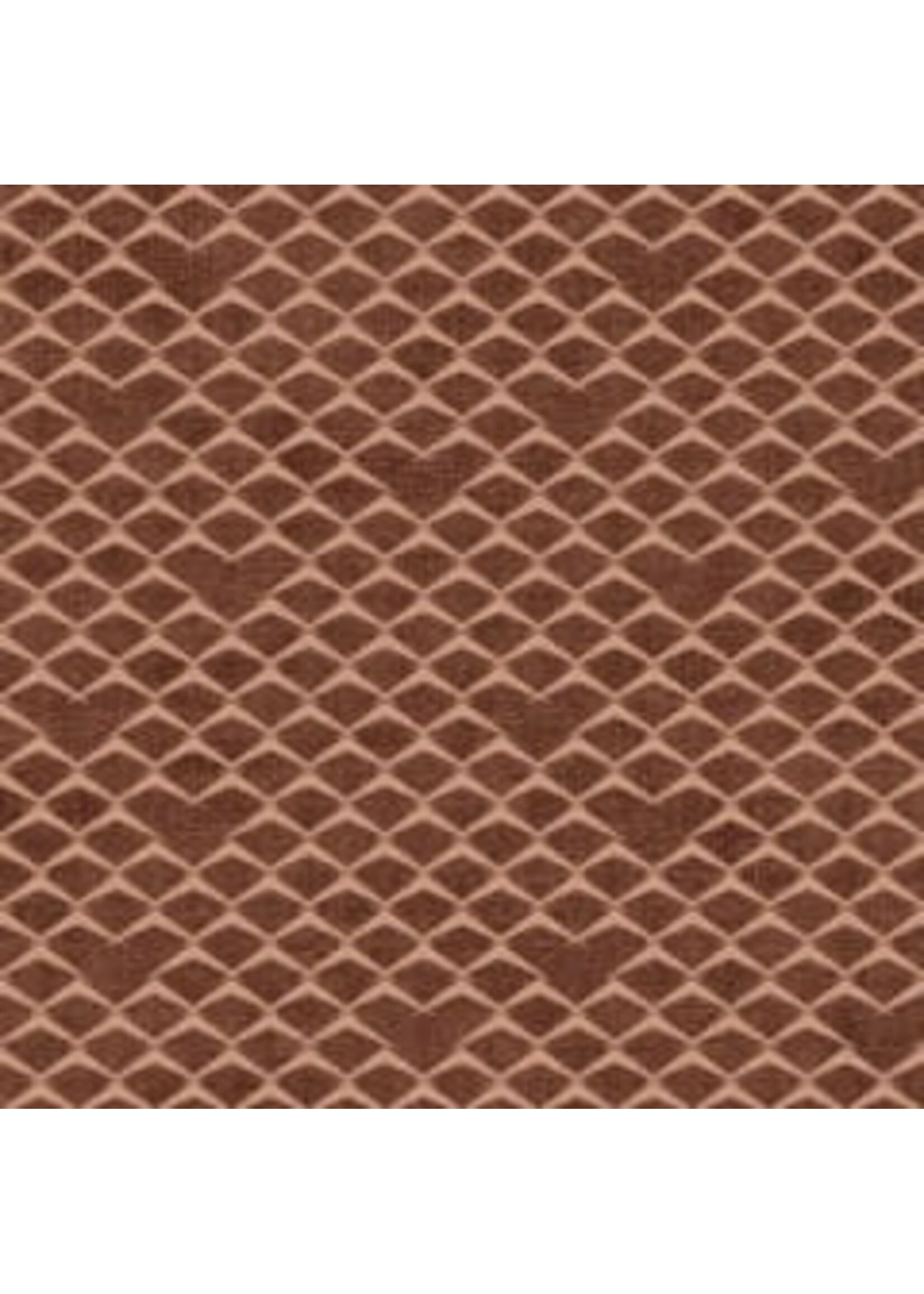 Stof Fabrics Petits Motifs - Cinnamon - Coupon - 55 cm x 110 cm