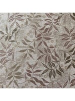 Stof Fabrics Keep Blooming - Leaves - Brown - 517 - Coupon - 90 cm x 110 cm