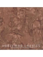 Hoffman Fabrics Bali Hand-Dyed - Redwood - 3018-551 - Coupon - 95 cm x 110 cm
