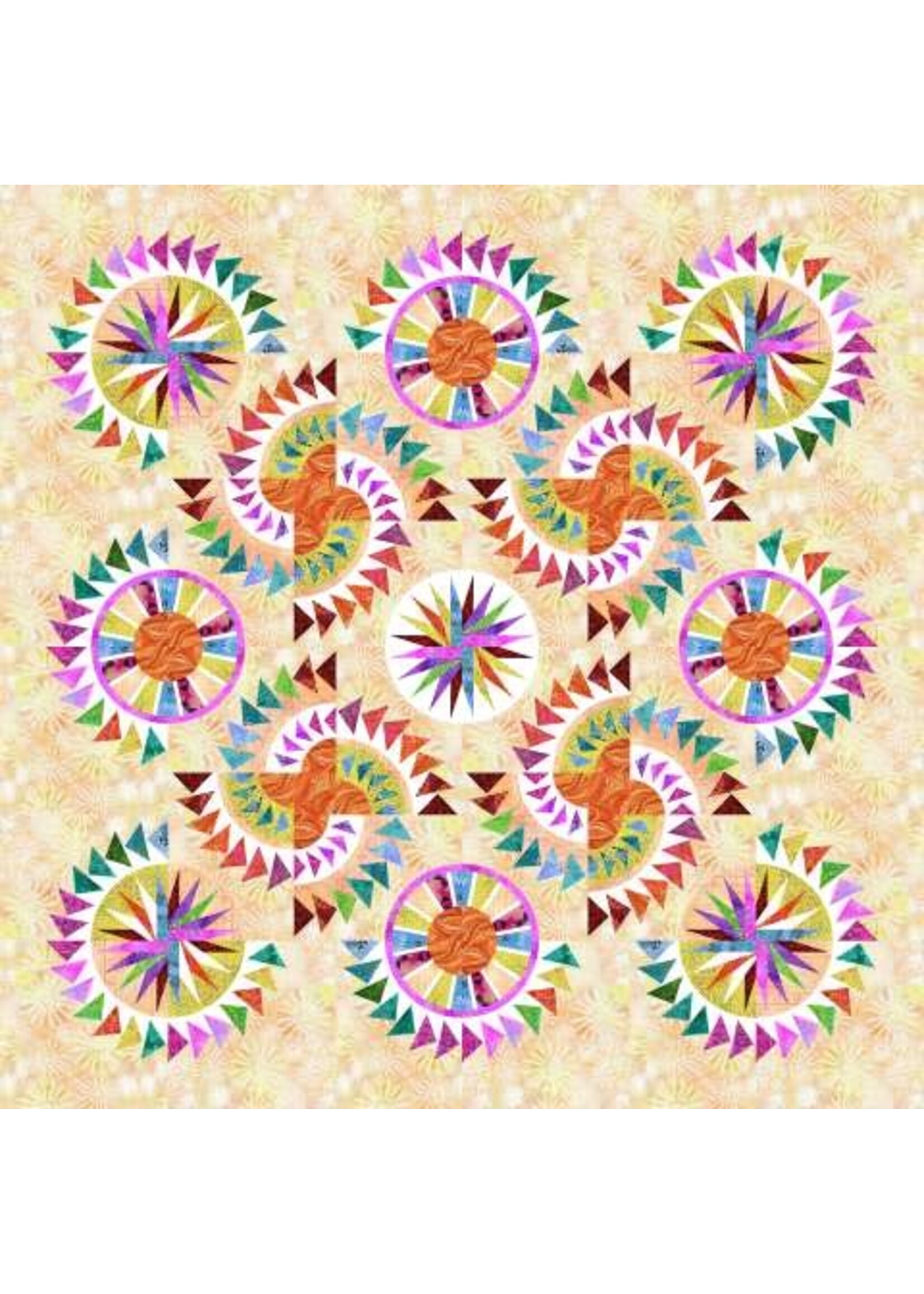 Timeless Treasures Patroon - Quiltworx - Riptides