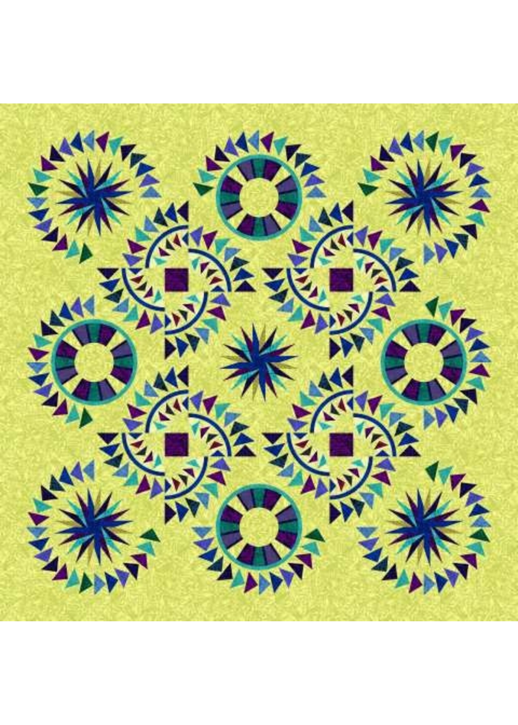 Timeless Treasures Patroon - Quiltworx - Riptides