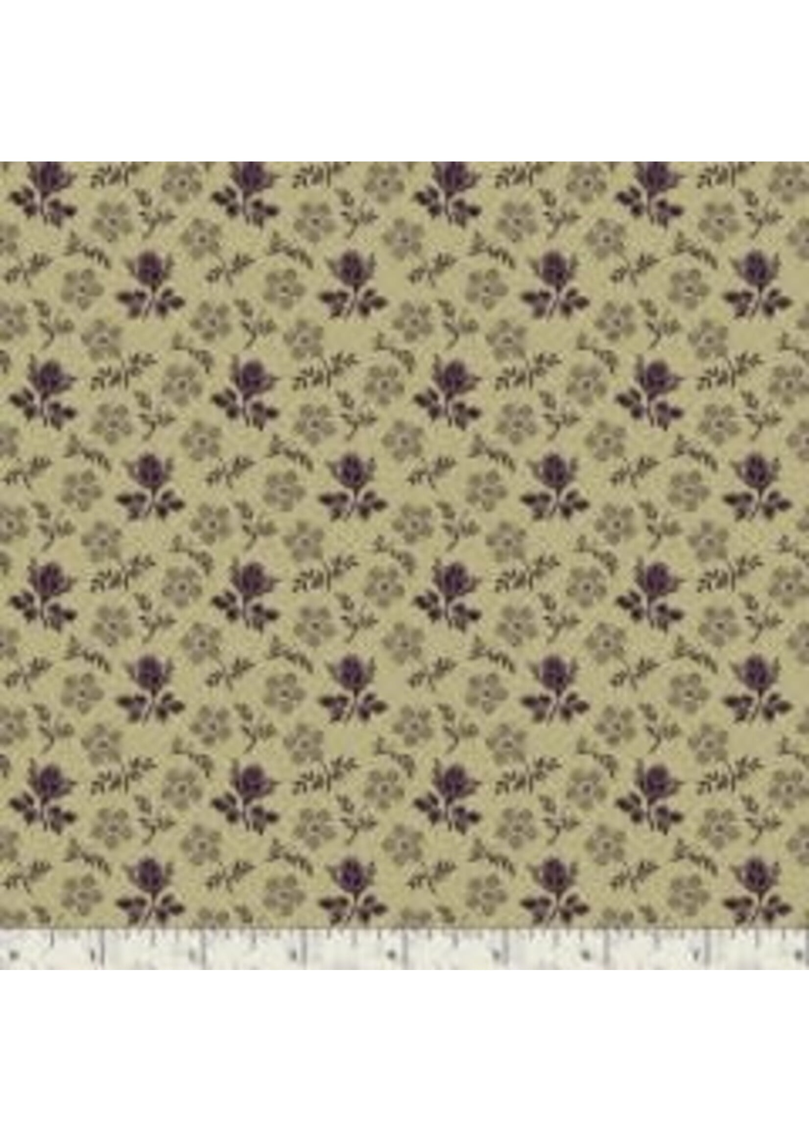 Marcus Fabrics Purple Passion - R 2242 - Green - Coupon - 105 cm x 110 cm