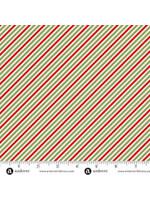 Andover Fabrics Sugarberry - Diagonal Stripe - 1467G - Coupon - 75 cm x 110 cm