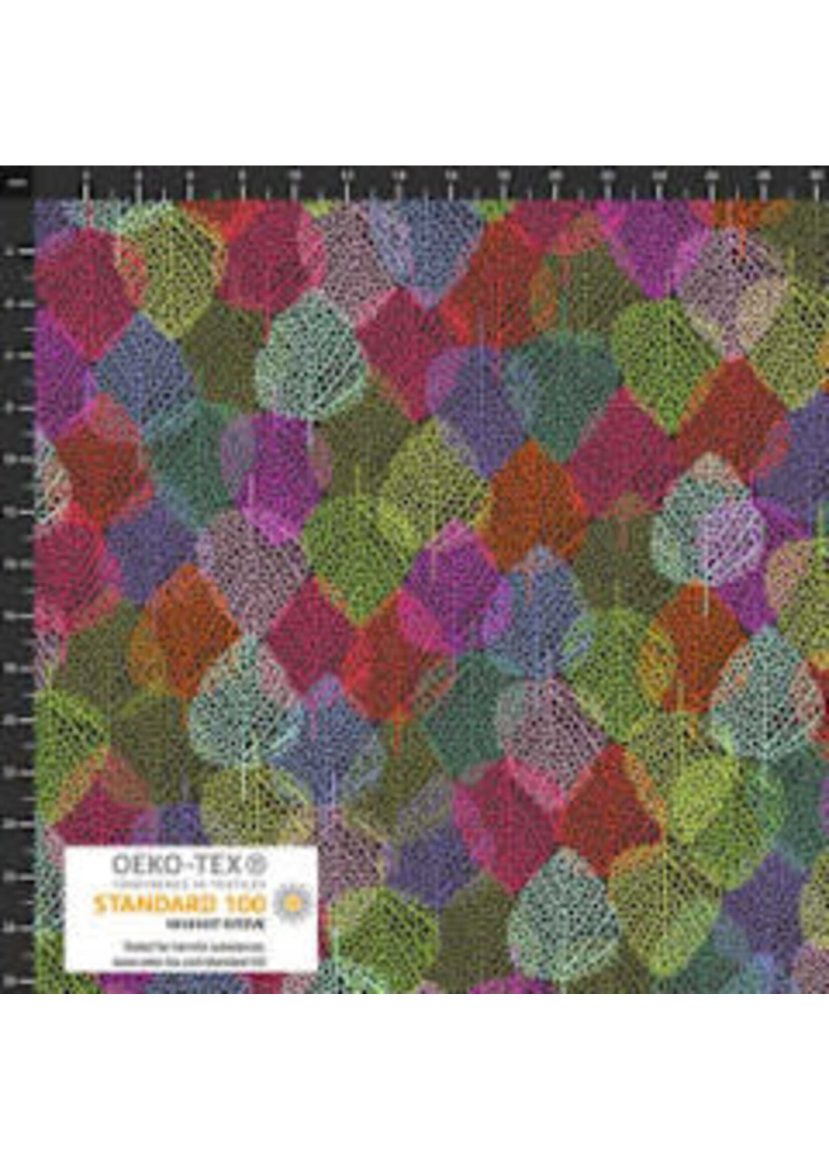 Stof Fabrics Essence of Peace - Multi - Coupon - 105 cm x 110 cm