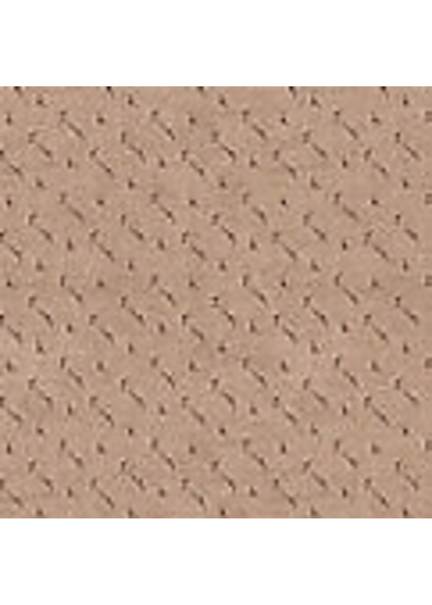 Stof Fabrics Petits Motifs - Dotted Lines - Beige - Coupon - 100 cm x 110 cm