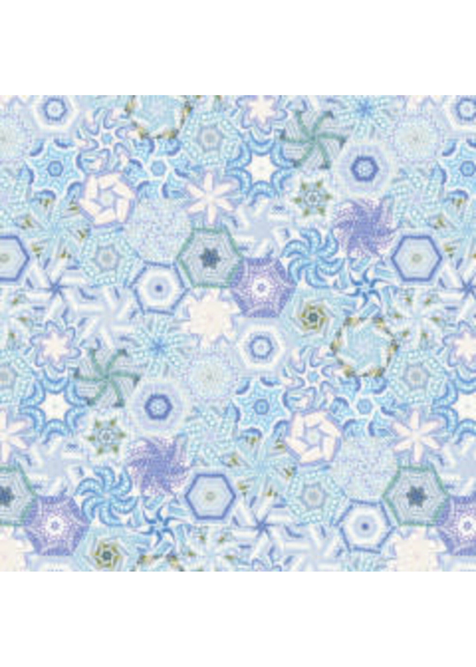 Northcott The Road Home - Blue - Coupon - 100 cm x 110 cm