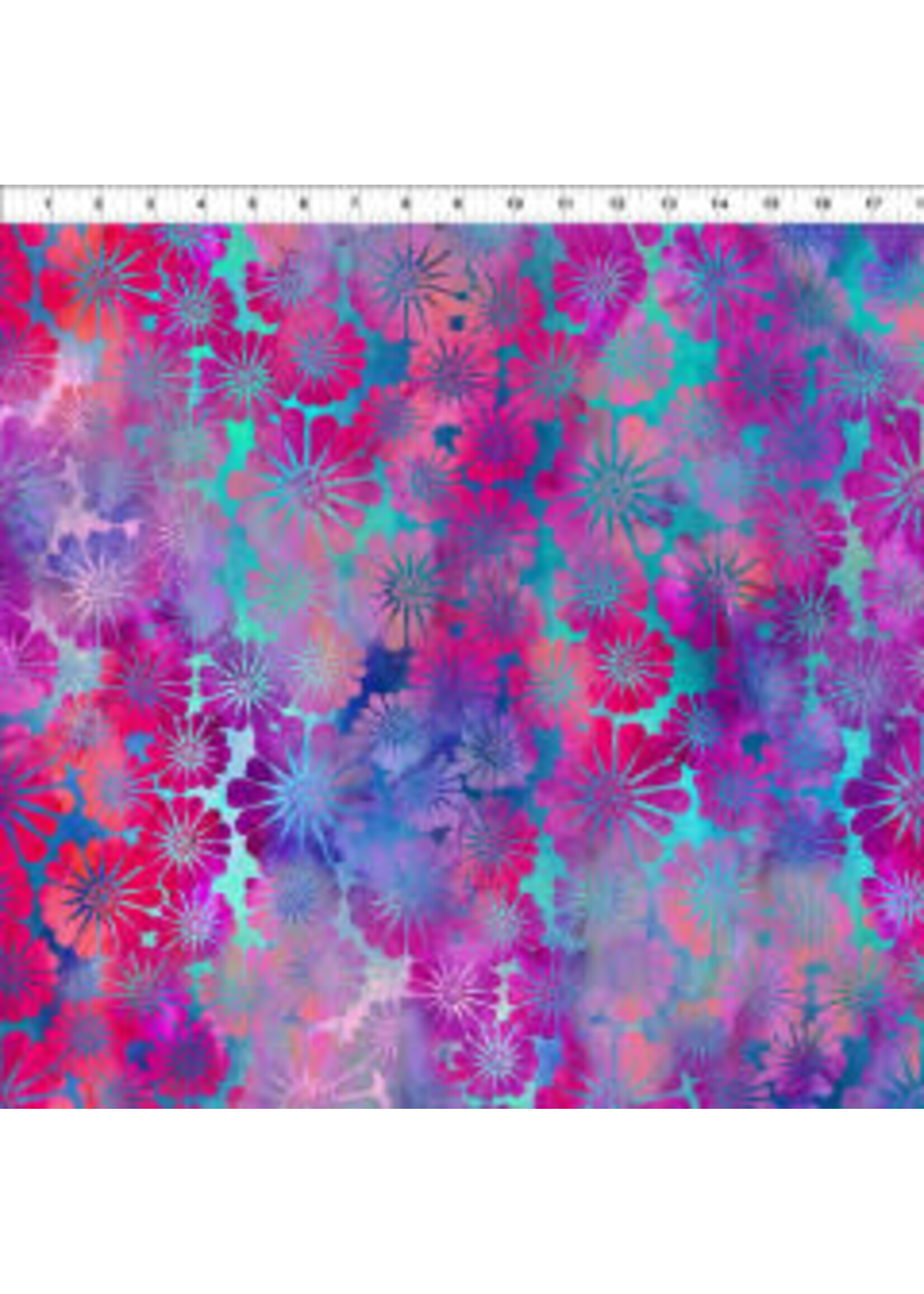 In The Beginning Impressions - Daisy - Magenta - 21JYS3 - Coupon - 85 cm x 110 cm