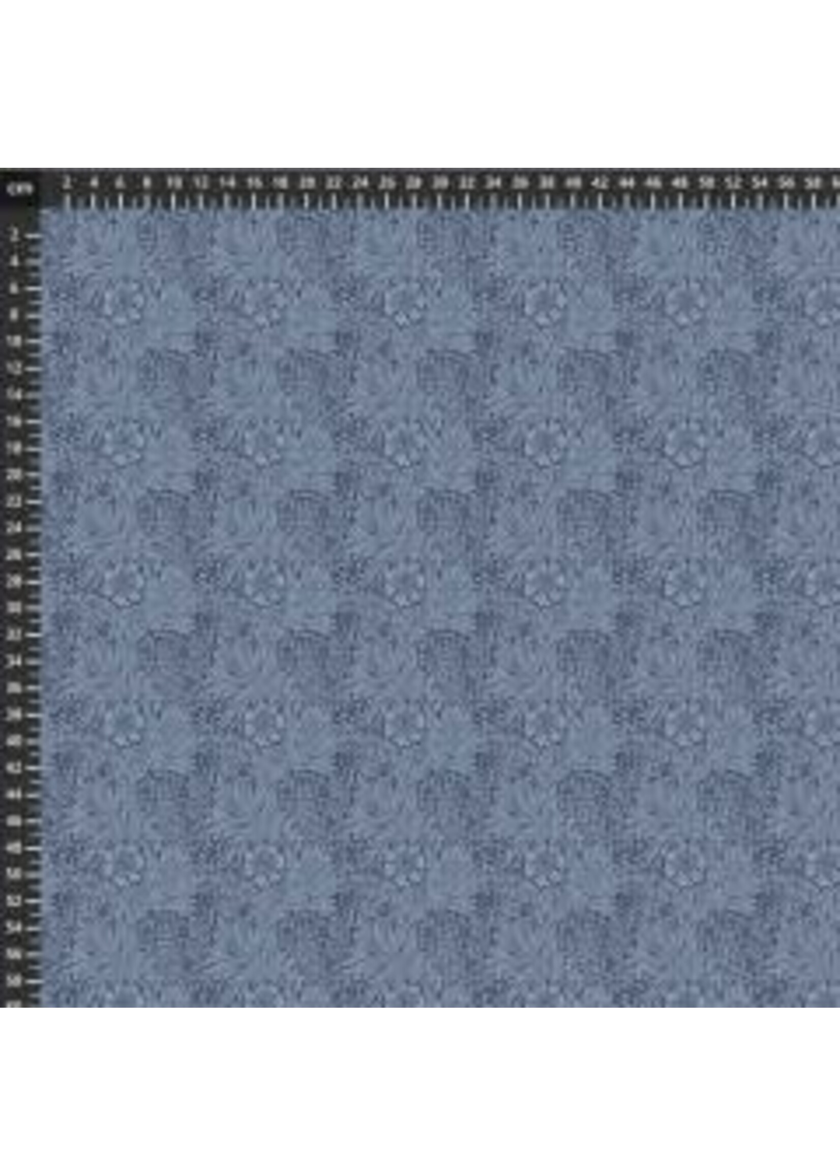 Morris & Co The Original Morris - Navy - Coupon - 45 cm x 110 cm