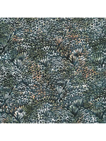 Hoffman Fabrics Bali Batik Peacock - Graphite - Coupon - 75 cm x 110 cm