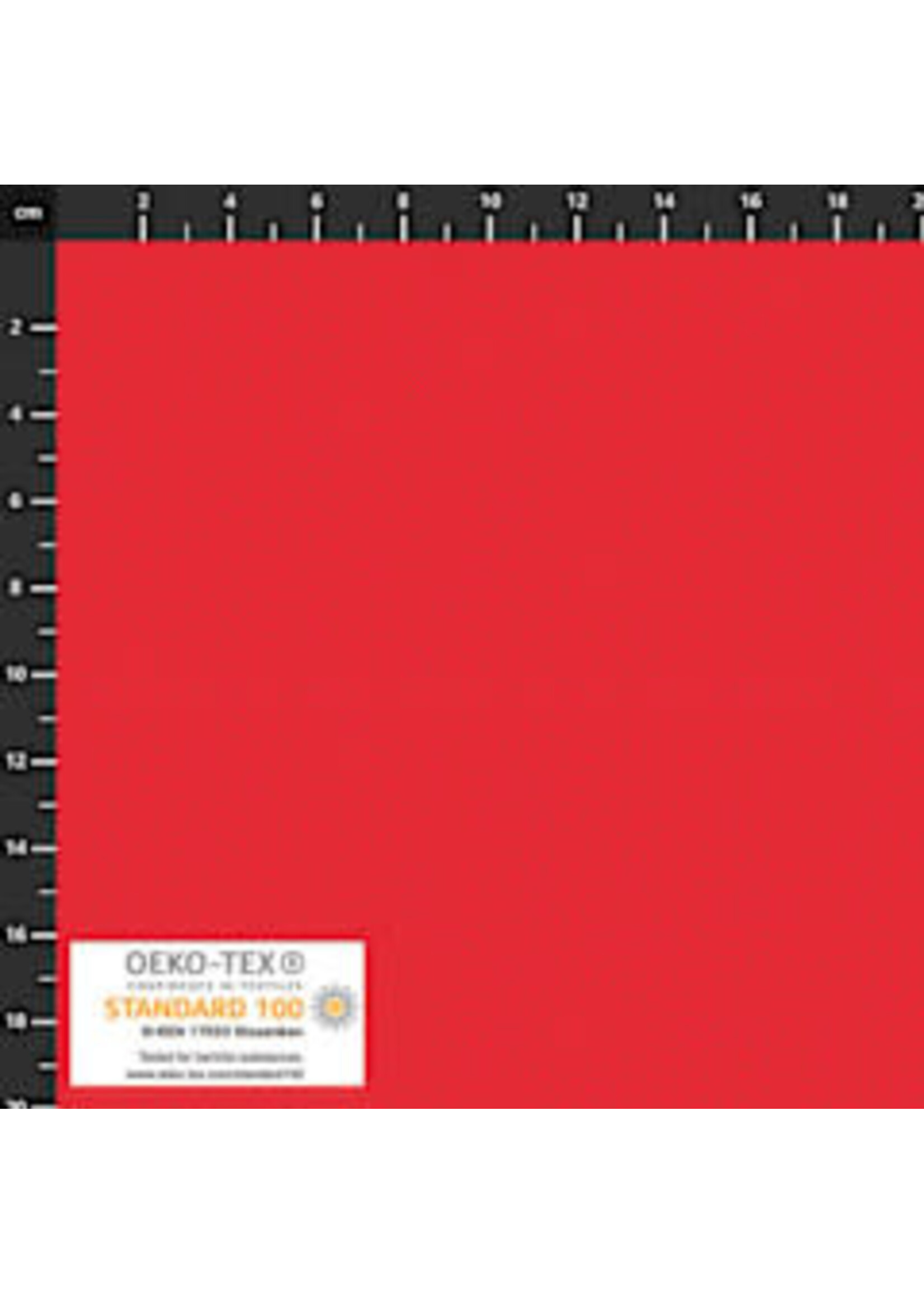 Stof Fabrics Petits Points - Red - 326 - Coupon - 95 cm x 110 cm