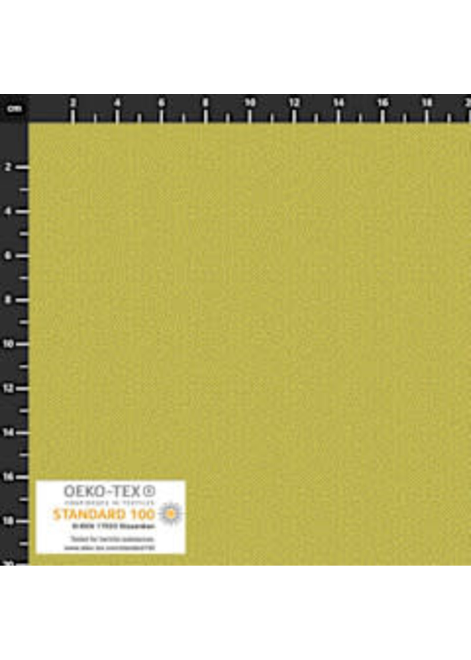 Stof Fabrics Petits Points - Lime Green - 330 - Coupon - 105 cm x 110 cm
