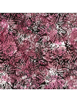 Hoffman Fabrics Bali Handpaint - 400 - Bloem - Paars