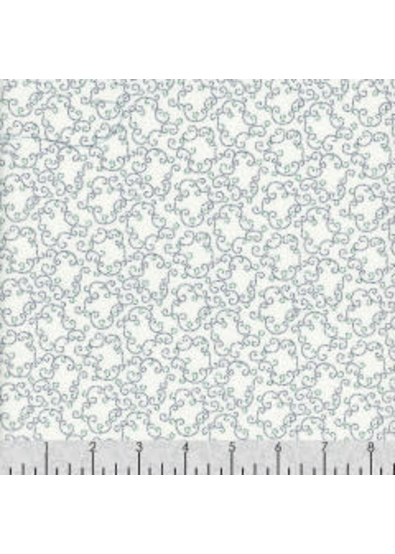 Henry Glass Fabrics Willow Hollow - Meandering Dots - Cream - Coupon - 100 cm x 110 cm