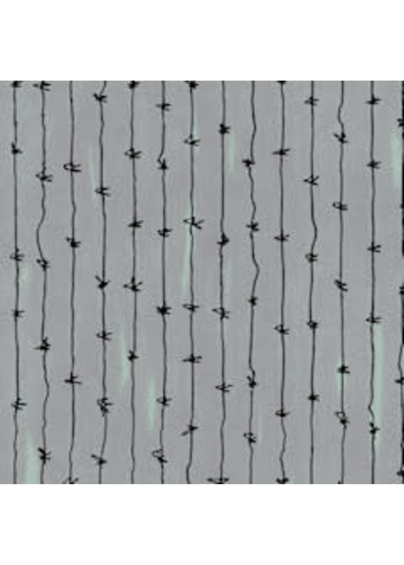 Windham Fabrics Yippie Yi Yo Ki Yay - Fencing Wire - Gray - Coupon - 100 cm x 110 cm