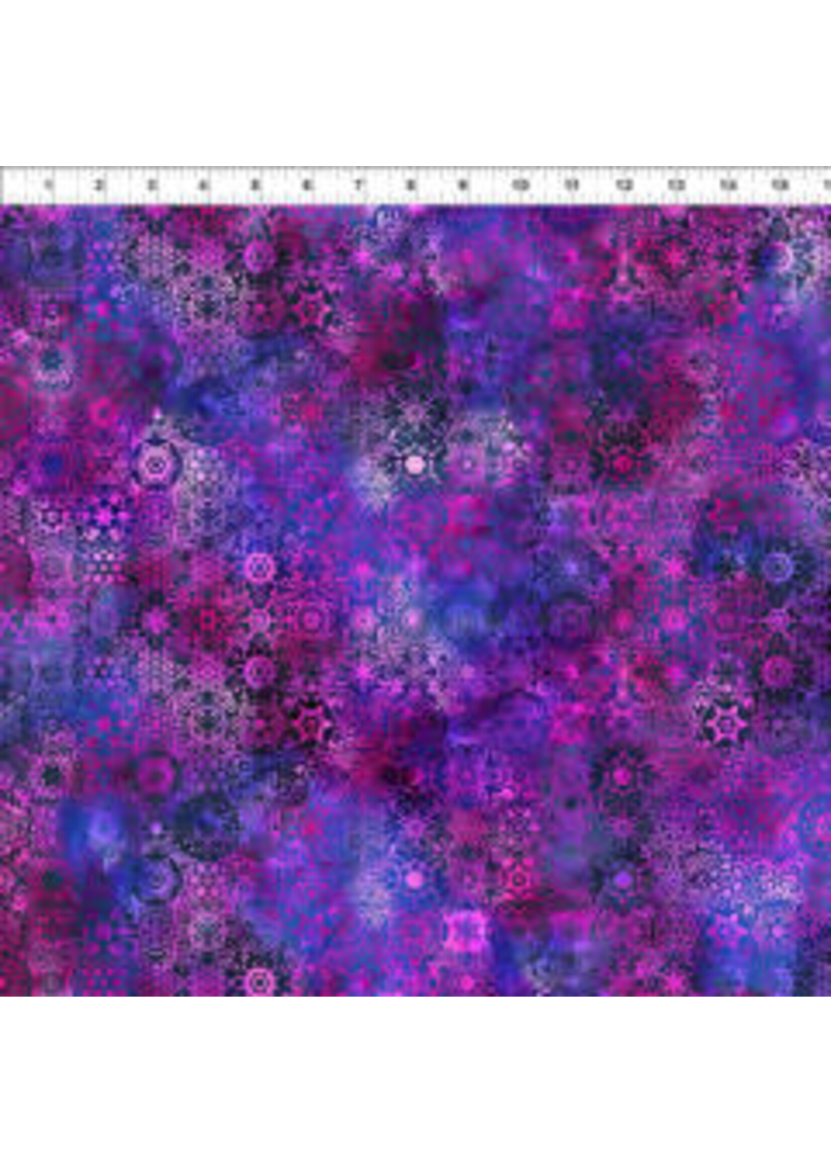 In The Beginning Impressions - Small Mosaic - Magenta - 5JYS3 - Coupon - 95 cm x 110 cm
