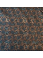 Stof Fabrics Circles - Brown - 4802-098 - Coupon - 85 cm x 110 cm