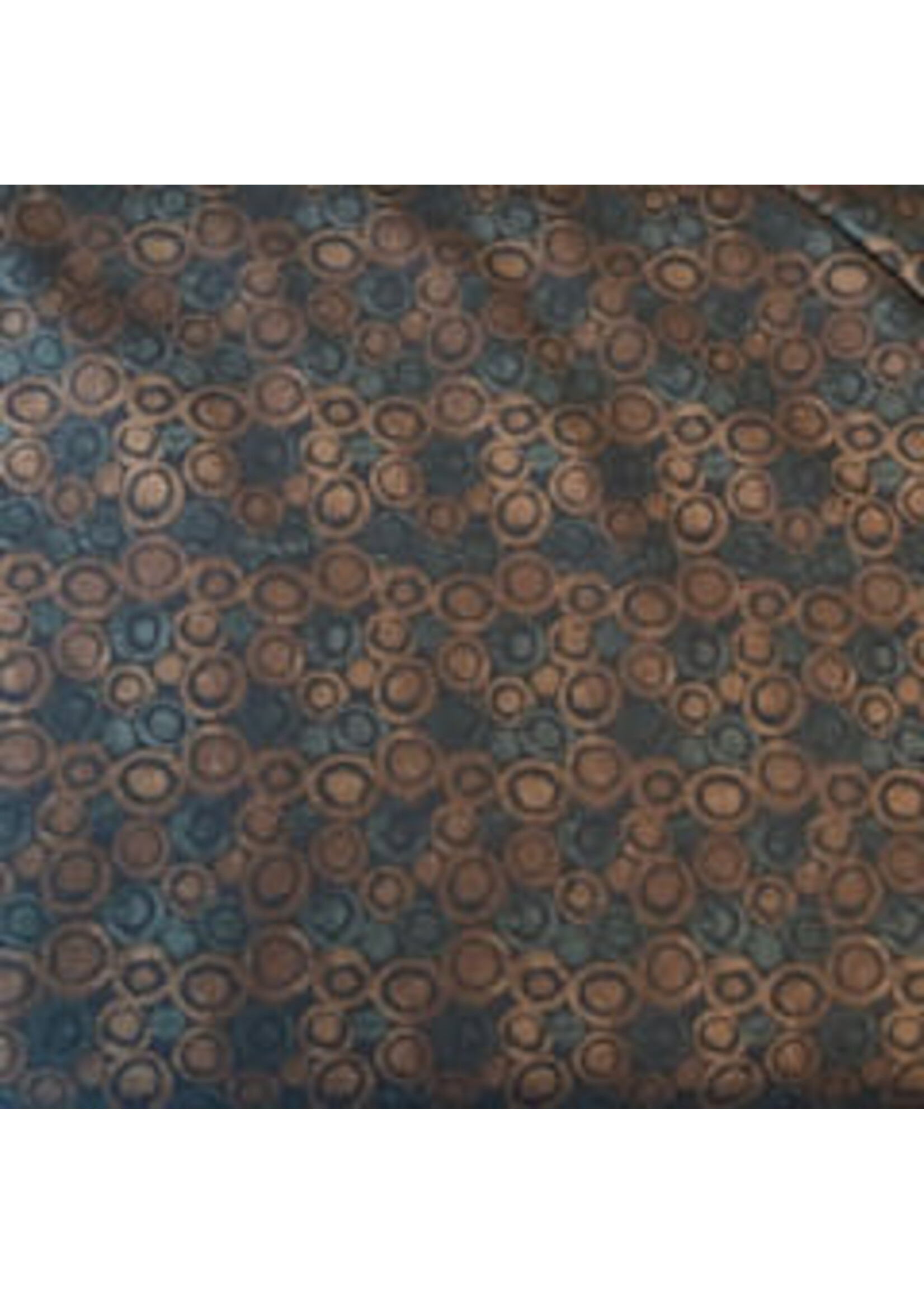 Stof Fabrics Circles - Brown - 4802-098 - Coupon - 85 cm x 110 cm